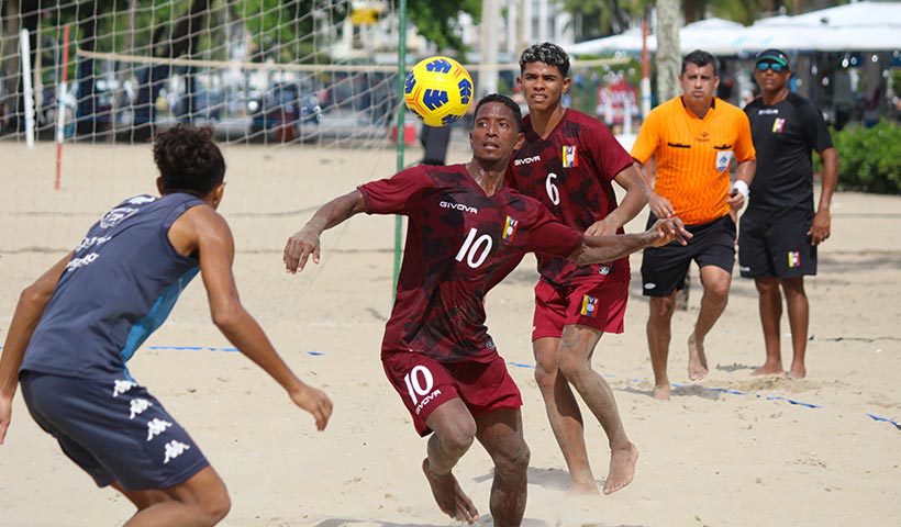 Vinotinto de playa presente en Copa América - Diario La Verdad de Vargas