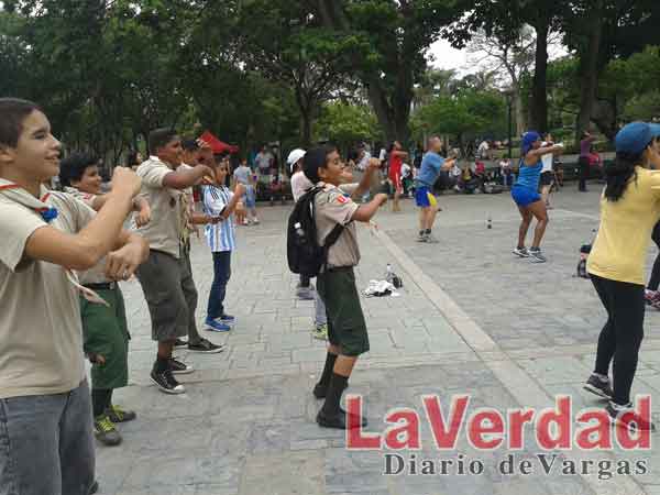 60 scouts realizan campamento aniversario en Lara