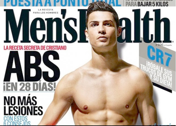 Cristiano Ronaldo protagoniza la nueva portada de “Men’s Health”
