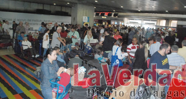 Santa Bárbara deja varados a 850 pasajeros con destino a Miami
