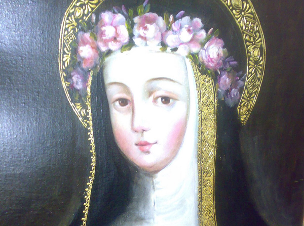 Virgen »Rosa de Santa María»   Patrona de América, Perú, las Filipinas, Caruao y todasana