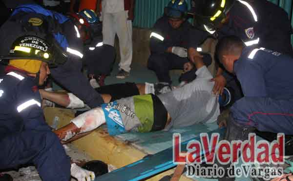 Colisión deja saldo de tres heridos en Macuto