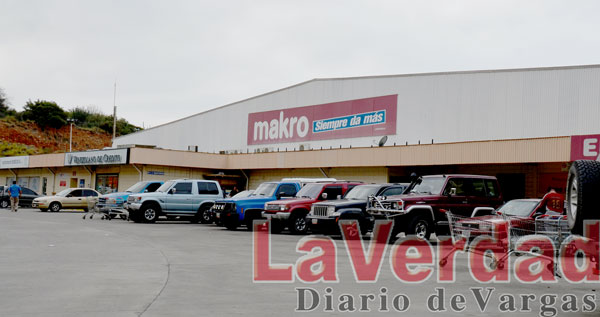 Hurtan televisor del circuito cerrado de Makro