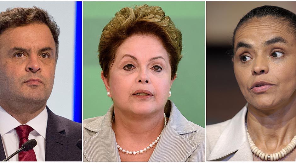 Neves y Rousseff son los candidato más fuertes a la Presidencia de Brasil