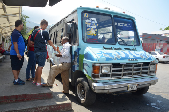 De 75 unidades solo 25 están operativas  en ruta Caribe-Naiguatá