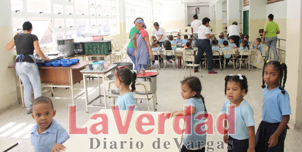 El PAE no falla en la escuela República de Panamá