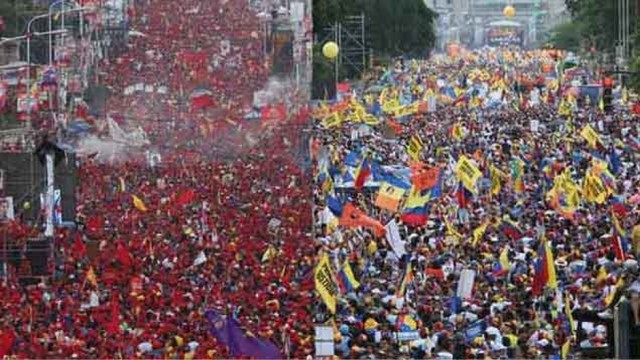Hoy opositores y oficialistas tomarán Caracas