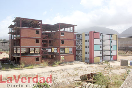 Proyecto habitacional Ciudad  Piar tiene más de un año paralizado
