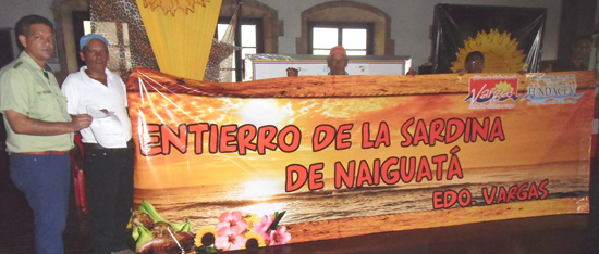 Fundacev apoya al grupo folklórico entierro de la Sardina de Naiguatá