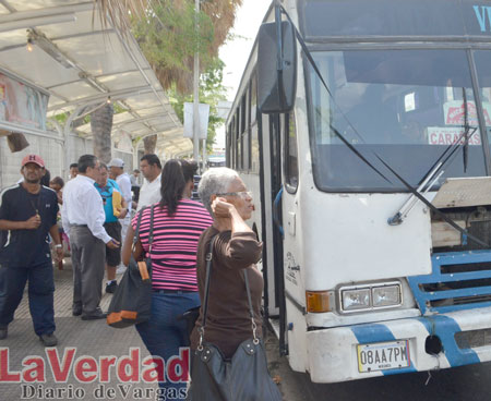 En Bs. 30 queda pasaje mínimo Caracas – La Guaira