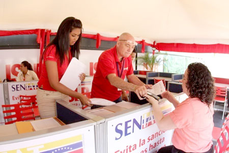 Seniat activó puntos en centros comerciales para pago del Islr