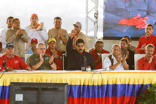 Maduro promete aprobar Ley para la Gestión Socialista de empresas básicas