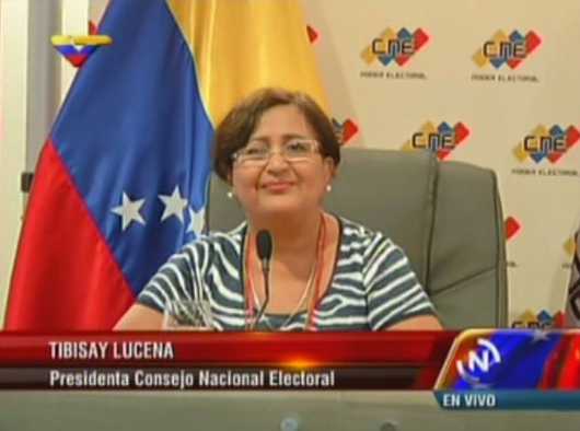 Tibisay Lucena aclara que las circunscripciones electorales para parlamentarias serán las mismas del 2010