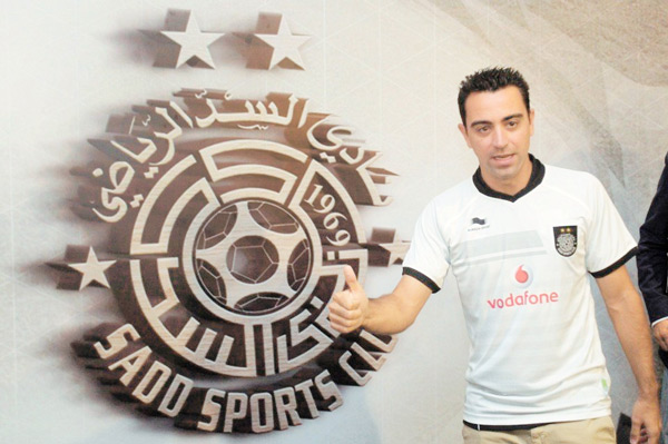 Xavi fue presentado por Al Sadd