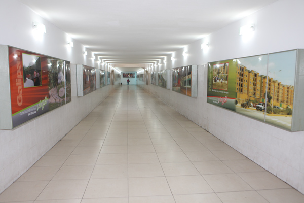 Corrigen iluminación del túnel peatonal de la Panamá