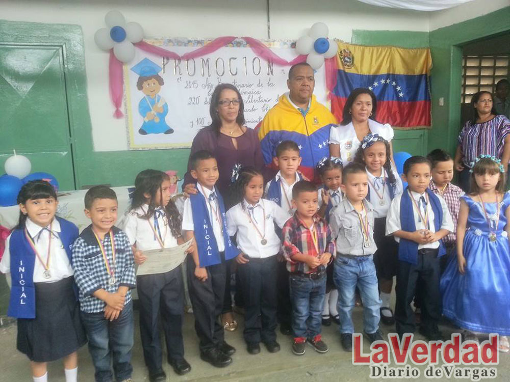Culminan educación inicial 18 estudiantes de la Lourdes Castillo