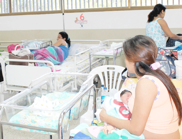 Promueven la lactancia materna  en Simoncitos y centros asistenciales
