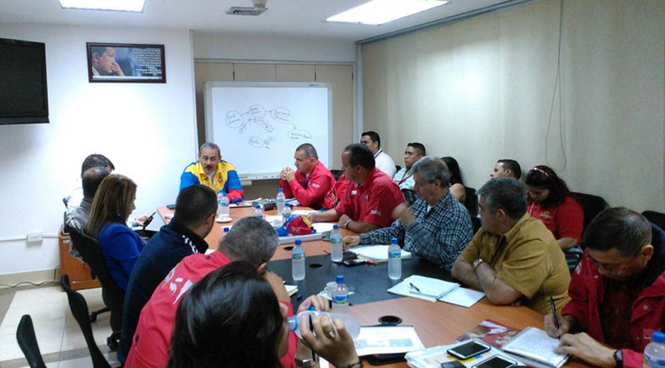 Osorio se reunió con vicepresidencia para el Abastecimiento