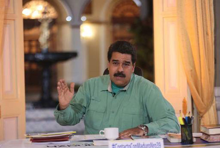 Maduro: "Estamos vacunando a la Patria de un Pinochet"