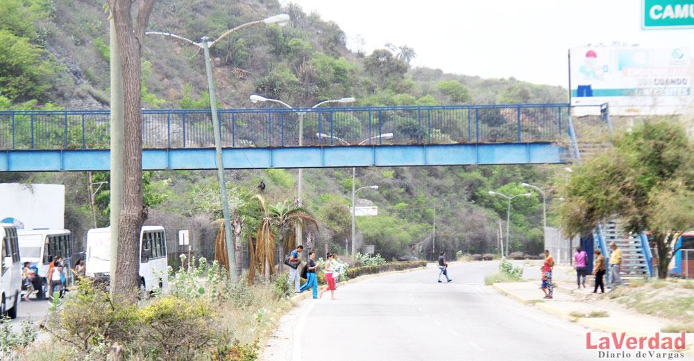 Piden reparar pasarela de Camurí Chico