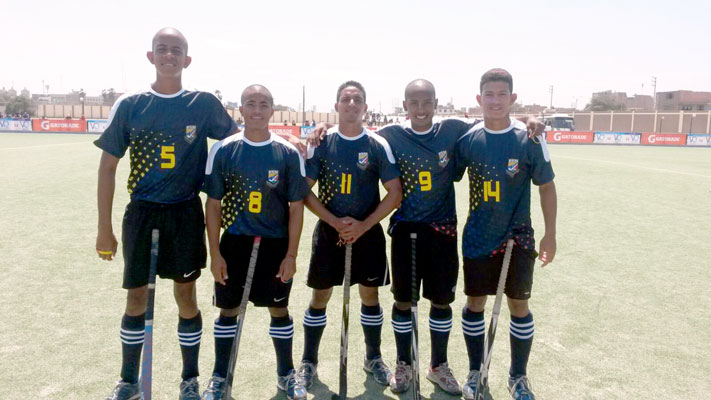 Hockey varguense presente en justa internacional en Perú