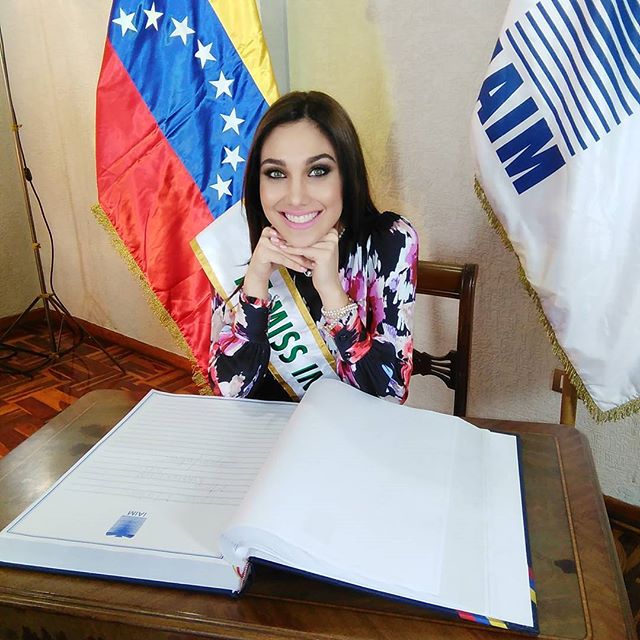 Edymar Martínez, Miss internacional 2015 ya está en Venezuela