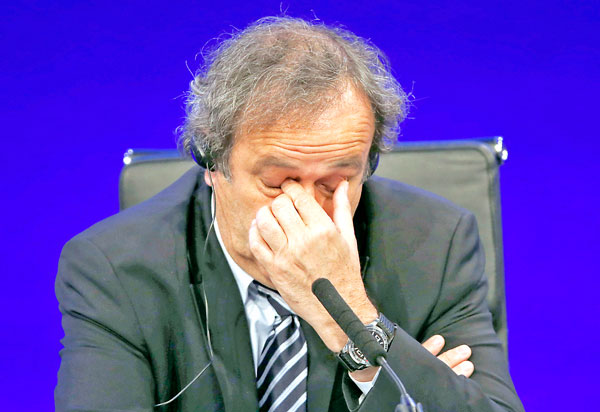 FIFA rechaza candidatura de Platini