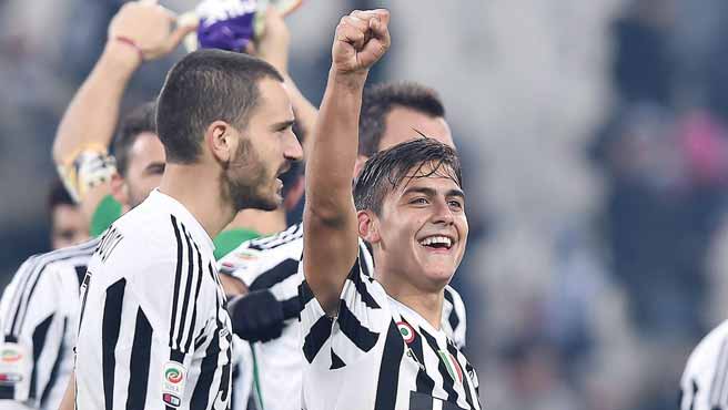 Juventus sigue su ascenso en Italia