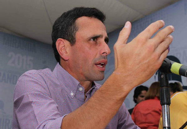 Capriles: Pugnas internas del Psuv no le interesan a los venezolanos