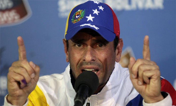 Capriles: "El tiempo de Dios llegó"