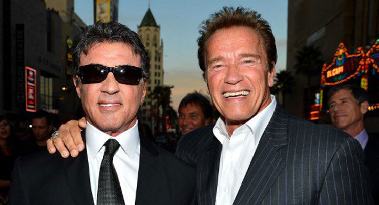 El mensaje de Arnold Schwarzenegger a Sylvester Stallone tras su derrota en los Oscar