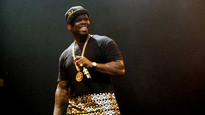 Apresan al rapero 50 Cent por cometer un delito en pleno escenario