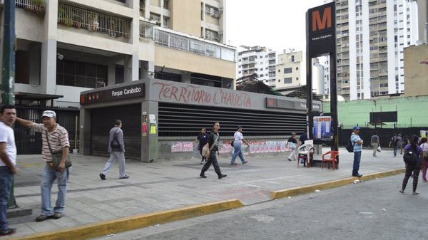 Cierran 8 estaciones del Metro de Caracas