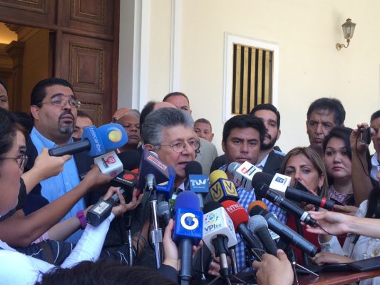 Ramos Allup: Las rectoras del CNE están violando la Constitución