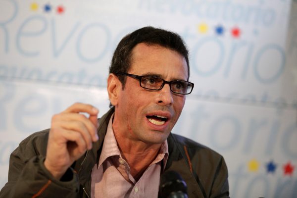 Capriles denunció que aparece como «No Firmante» en la pagina web del CNE