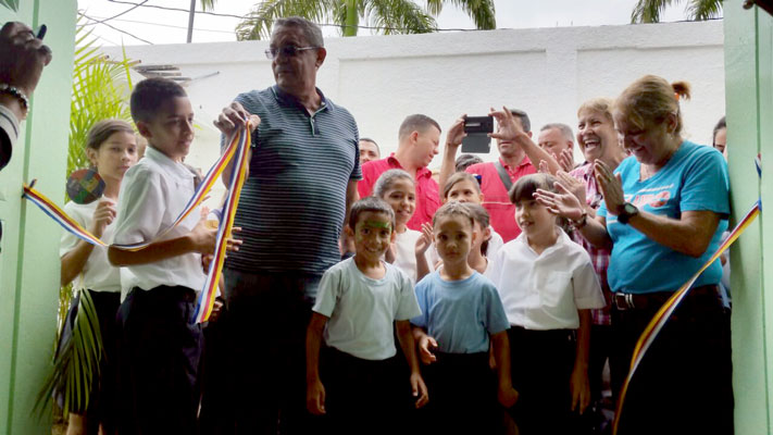 Invierten más de Bs. 6 millones en reinauguración de la escuela estadal Aguarito