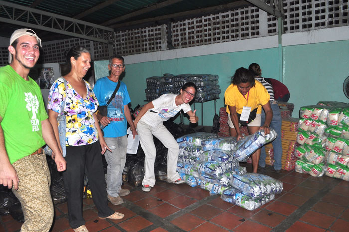 Vendieron 646 bolsas de alimentos en Punta Brisas