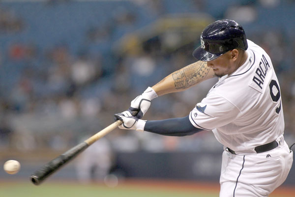 Oswaldo Arcia busca resurgir en Tampa