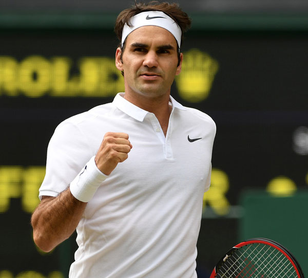 Federer y Serena firmes en Wimbledon 