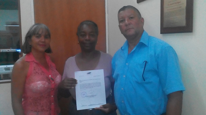 Sinvema recibe certificado del CNE
