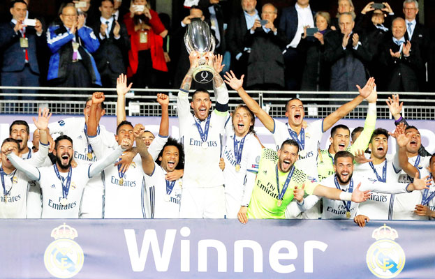 Real Madrid conquistó la Supercopa de Europa