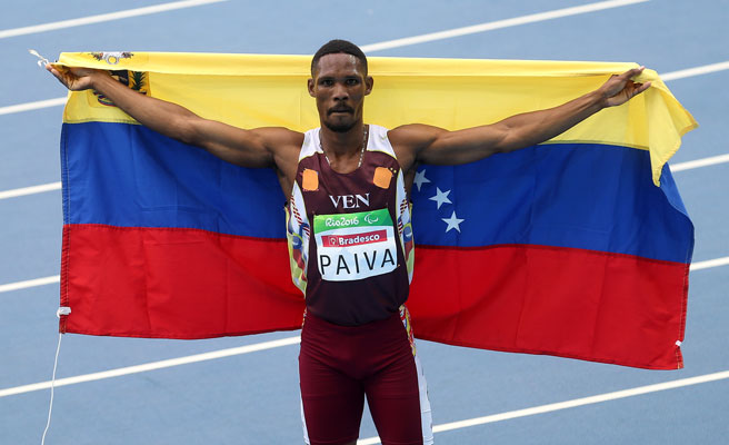 Paiva le da la primera medalla a Venezuela en los Paralímpicos