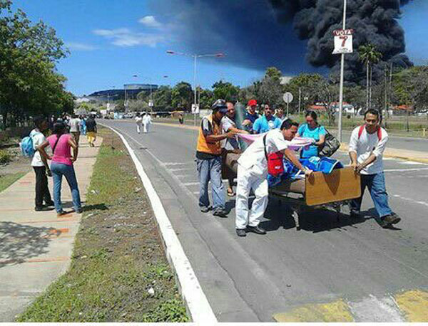 Incendio en refinería de Puerto La Cruz no habría dejado heridos