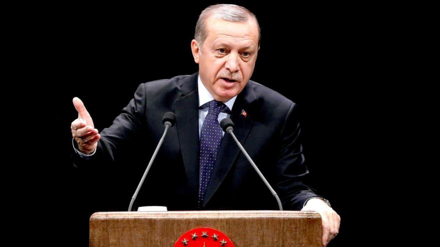 Erdogan: «Turquía entró a Siria para derrocar a Assad»