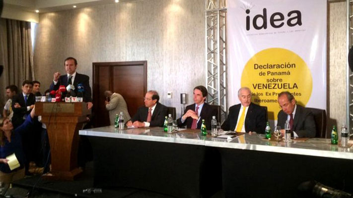 Expresidentes iberoamericanos rechazan que diálogo omita salida electoral