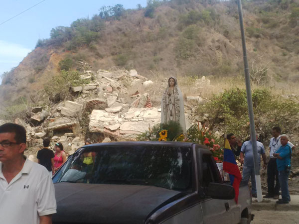 Conmemorarán 17 años de la tragedia con peregrinación de la Virgen de Fátima