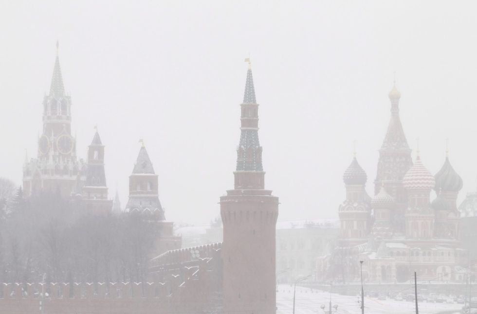 Moscú vive la Navidad más fría en más de 100 cien años