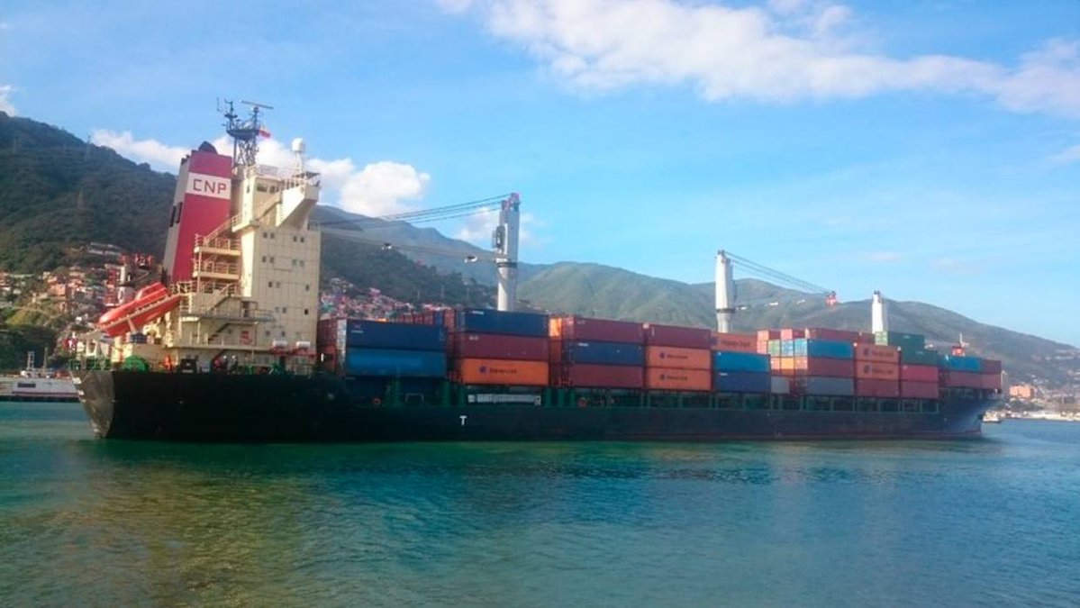 529 contenedores con alimentos llegaron al Puerto de La Guaira