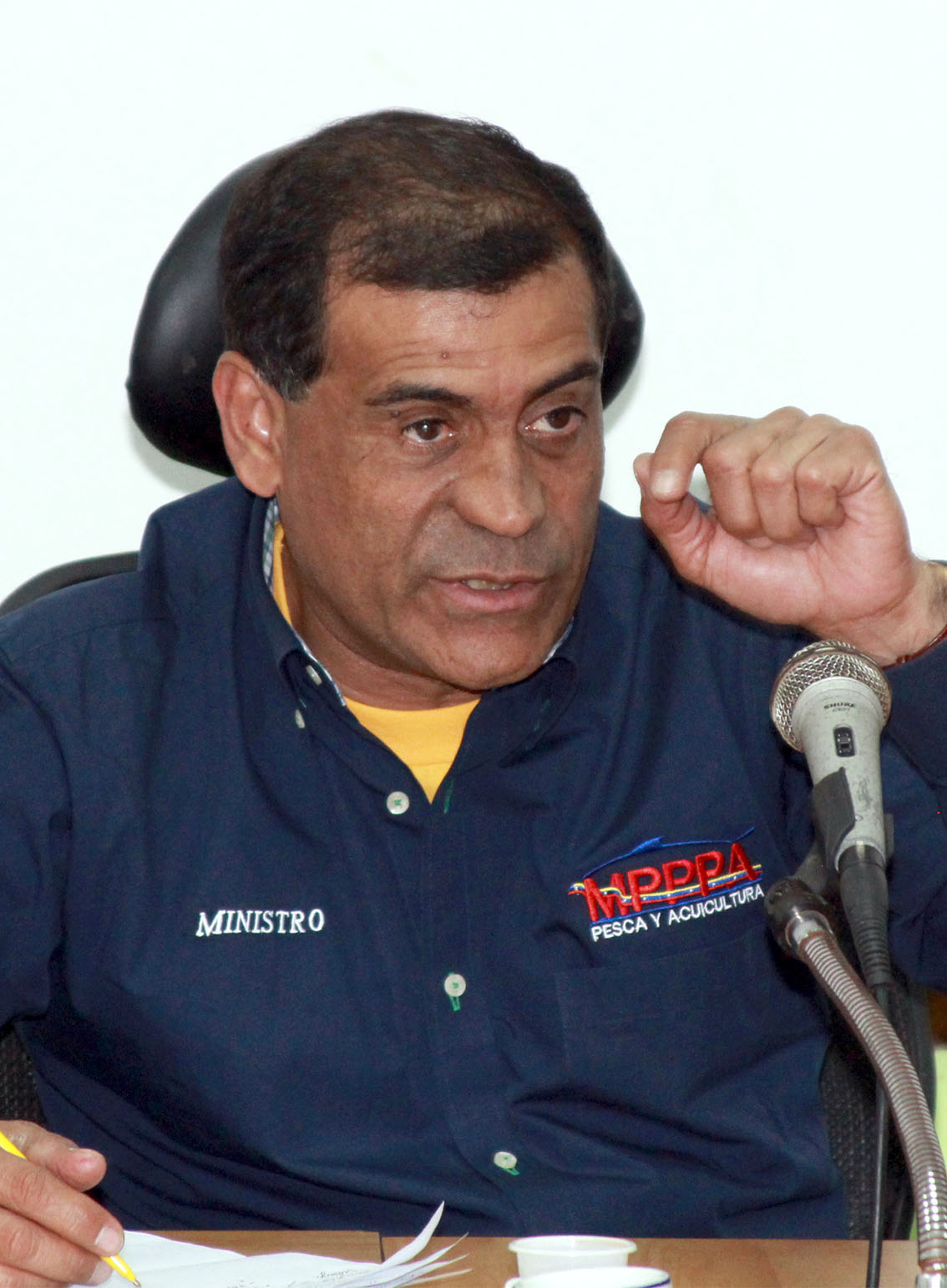 Ministro Gilberto Pinto Blanco designado presidente de Insopesca