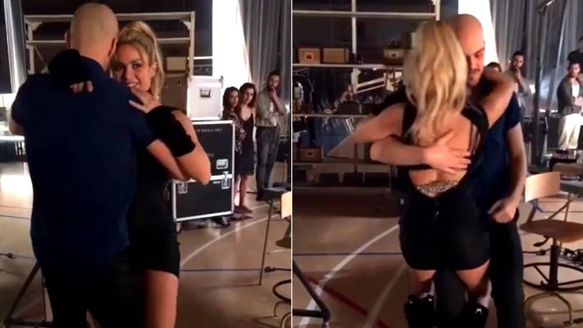 Shakira practica bachata para su nuevo video con Prince Royce